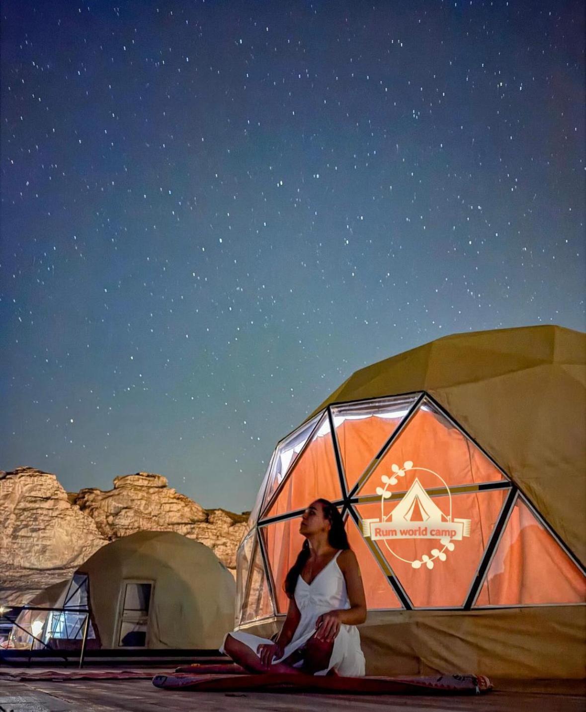 Rum World Bubble Luxury Camp Wadi Rum Esterno foto