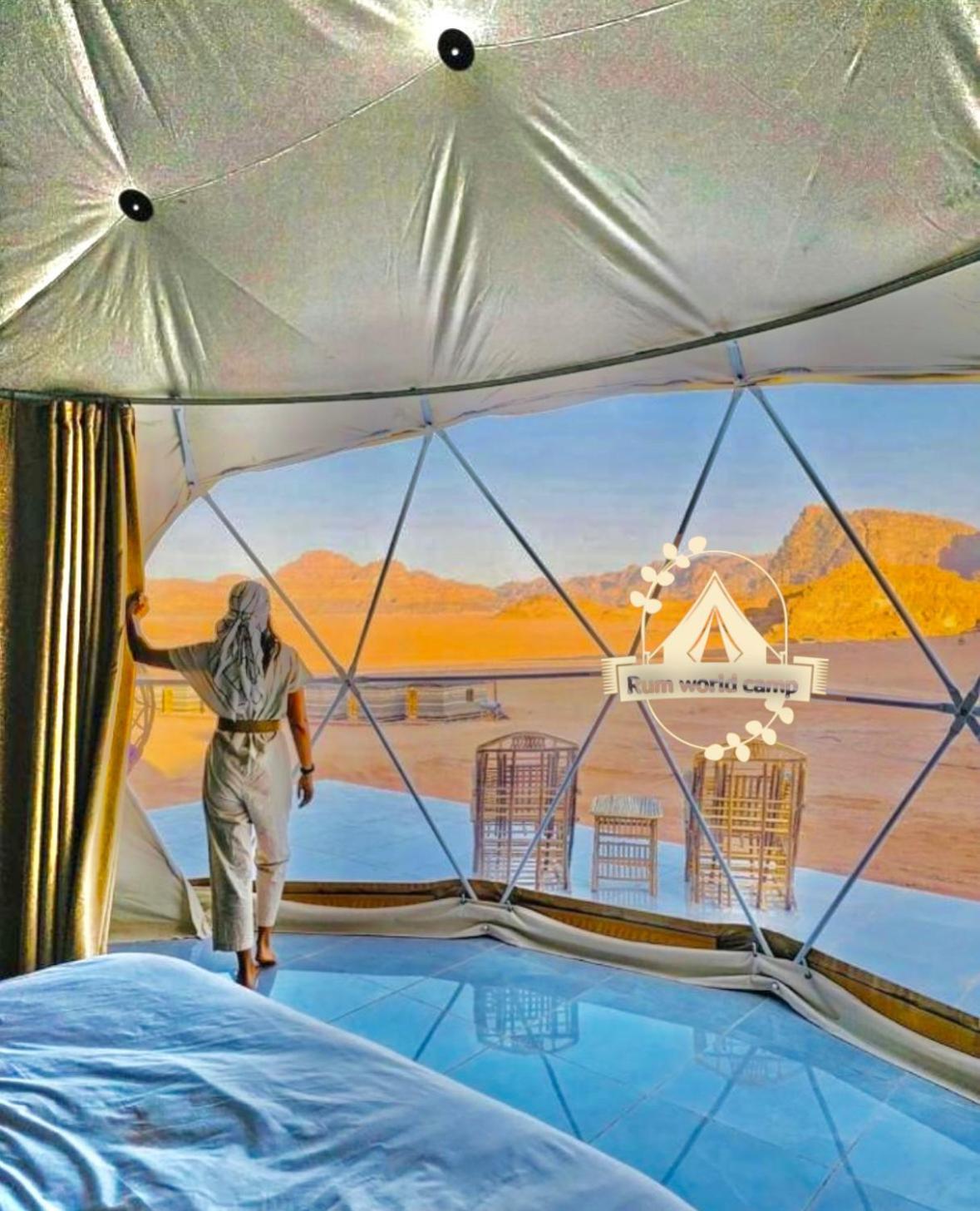 Rum World Bubble Luxury Camp Wadi Rum Esterno foto