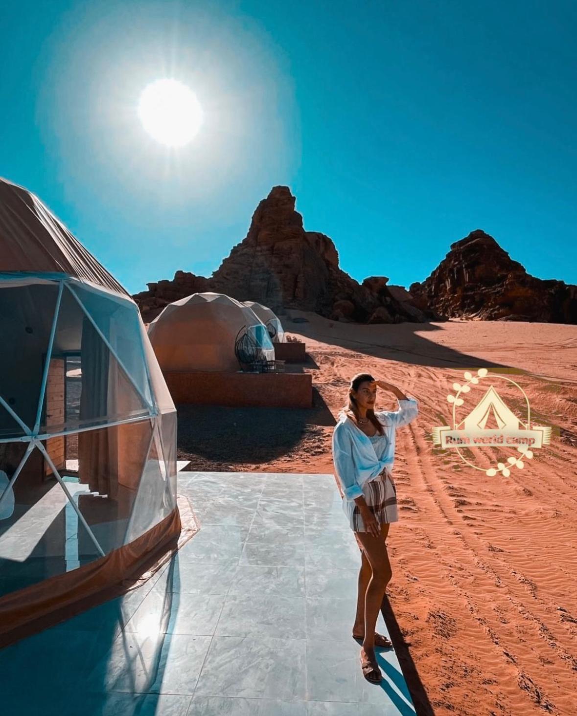 Rum World Bubble Luxury Camp Wadi Rum Esterno foto