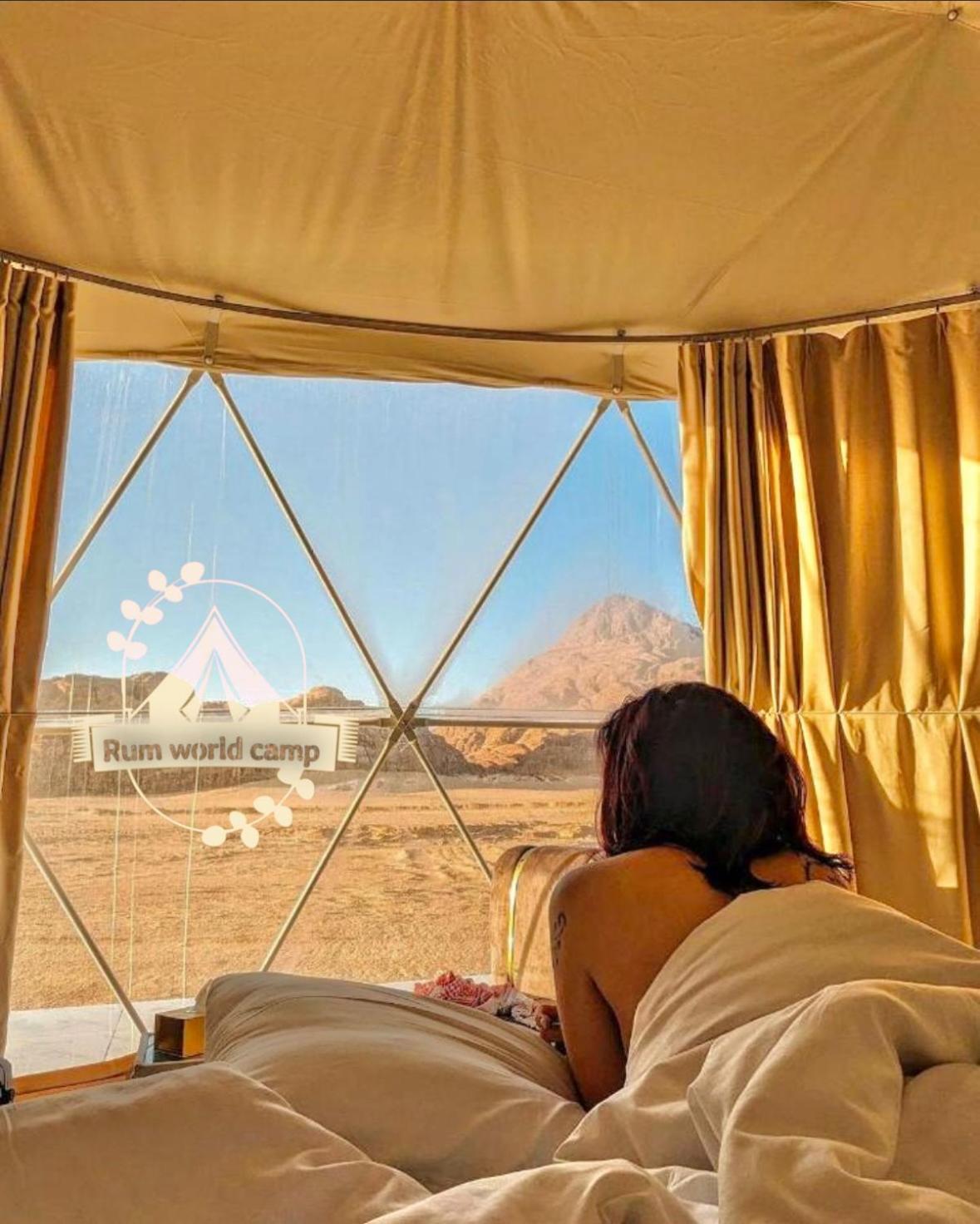 Rum World Bubble Luxury Camp Wadi Rum Esterno foto