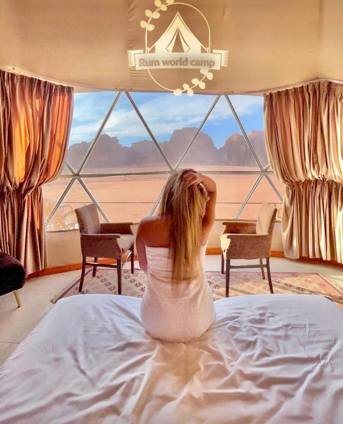 Rum World Bubble Luxury Camp Wadi Rum Esterno foto