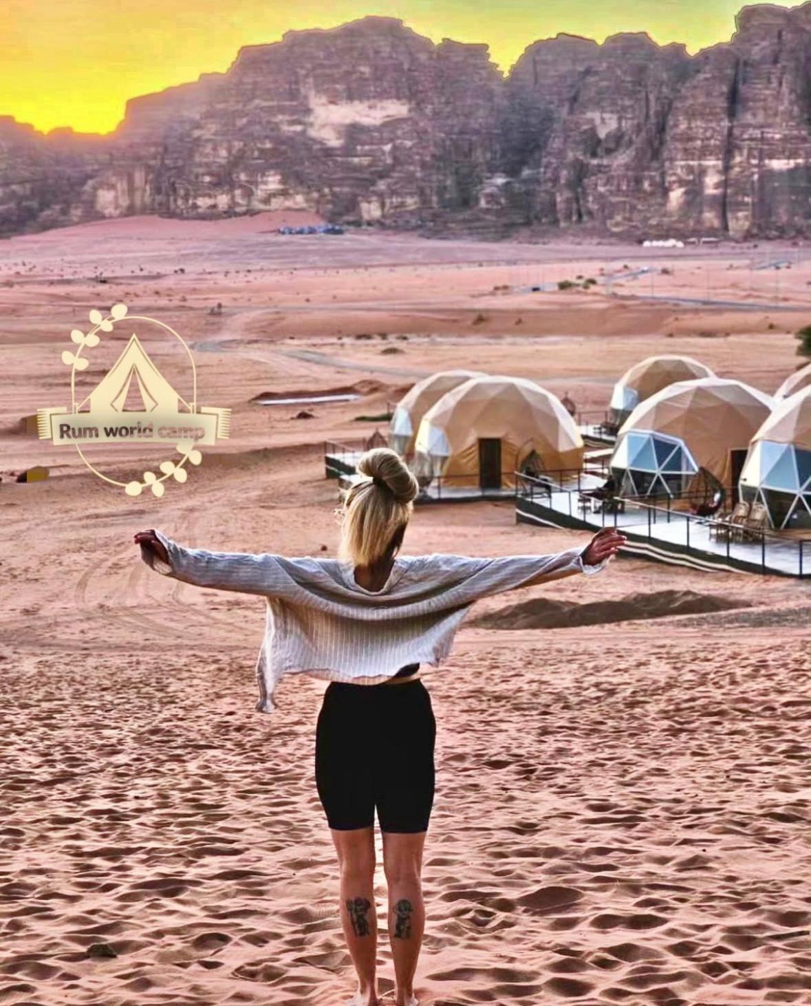 Rum World Bubble Luxury Camp Wadi Rum Esterno foto
