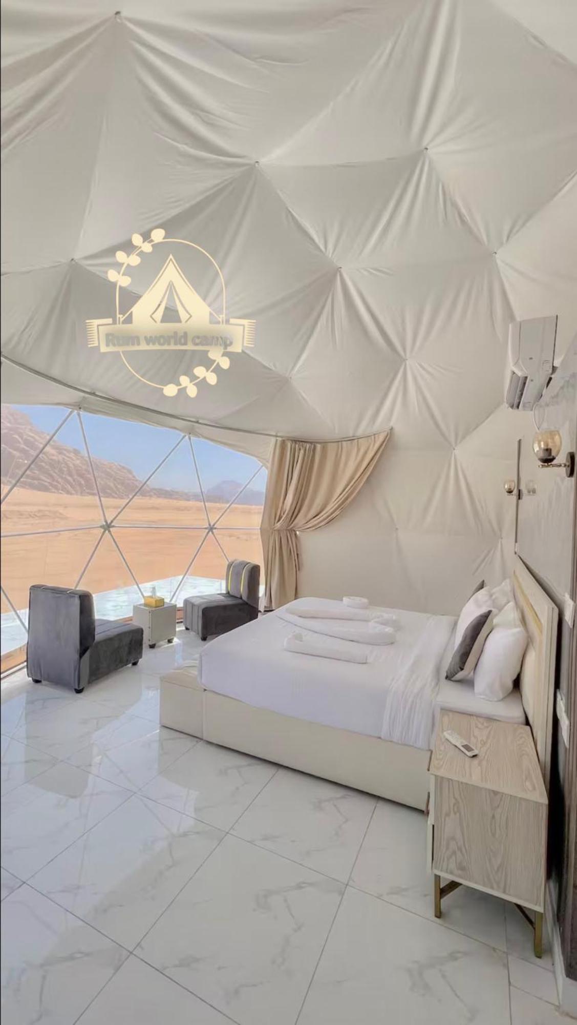 Rum World Bubble Luxury Camp Wadi Rum Esterno foto